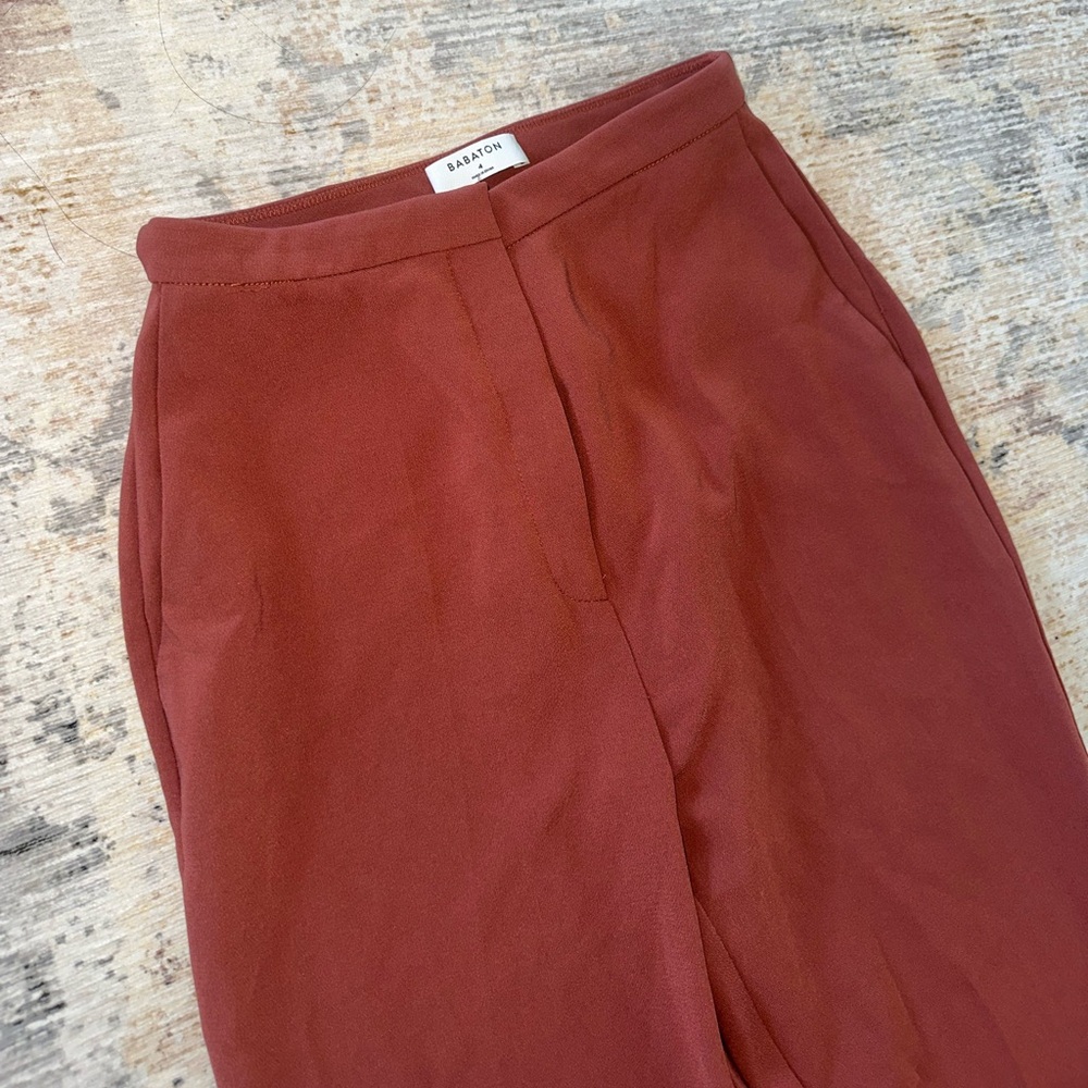 Babaton Rust Pants- Aritzia❤️🧡